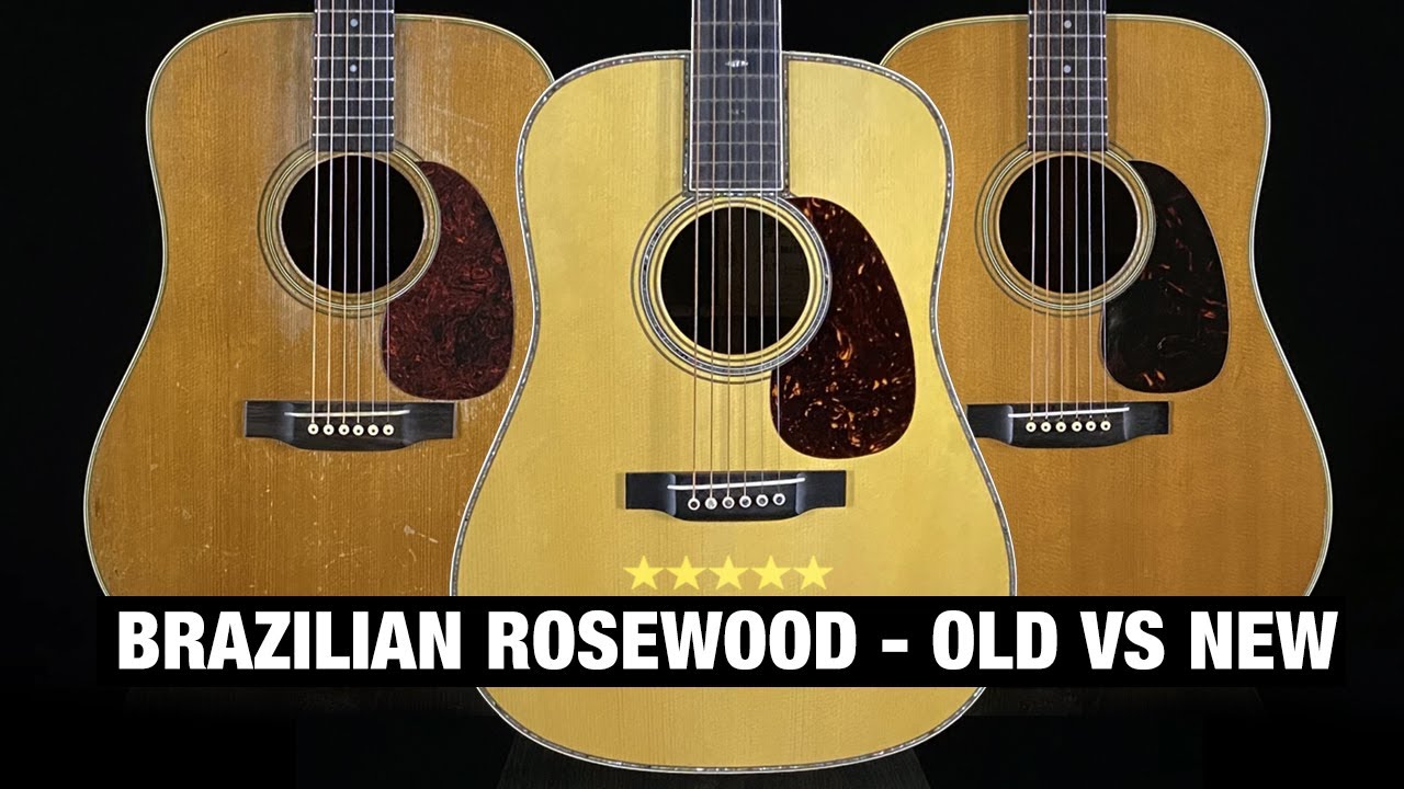 Brazilian Martin Guitars - Old vs New Comparison