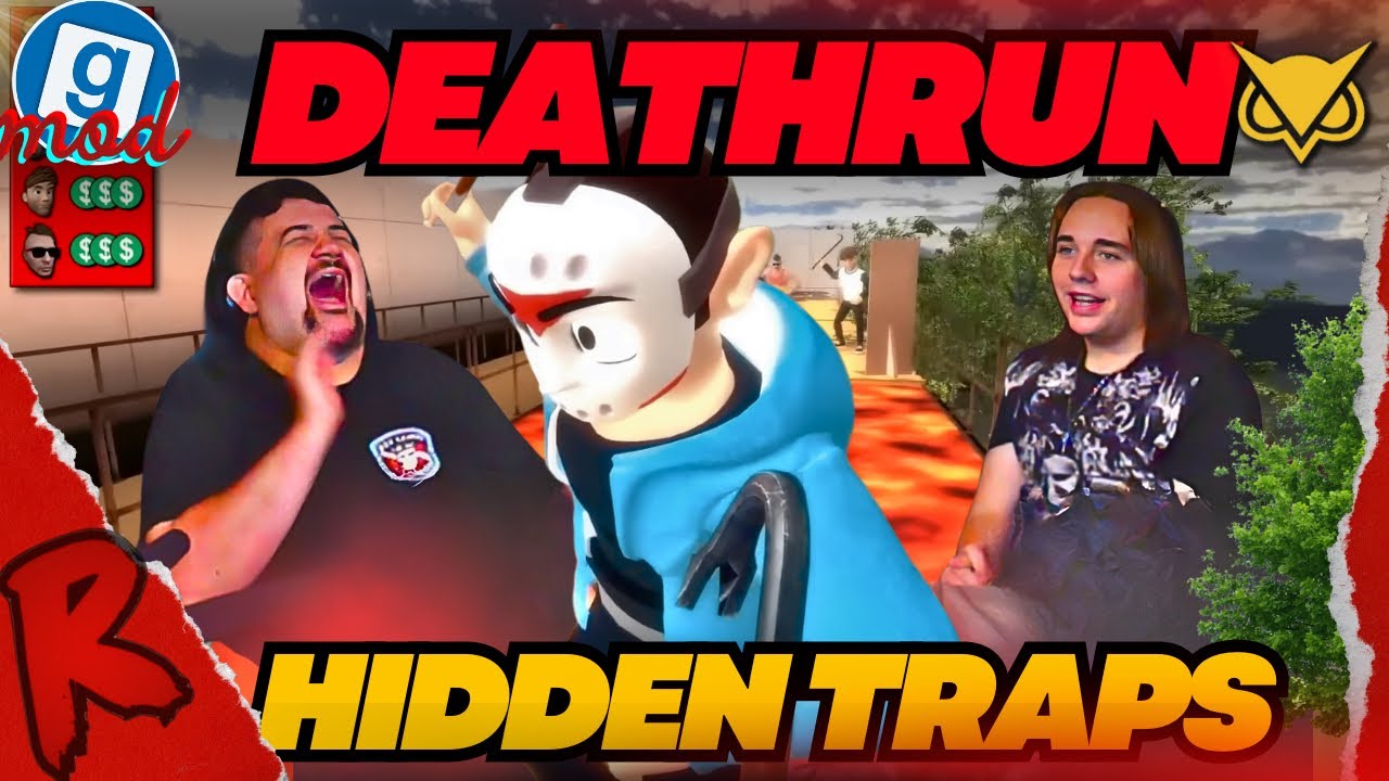 Best Garry's Mod Deathrun Hidden Traps (VanossGaming Compilation) | RENEGADES REACT