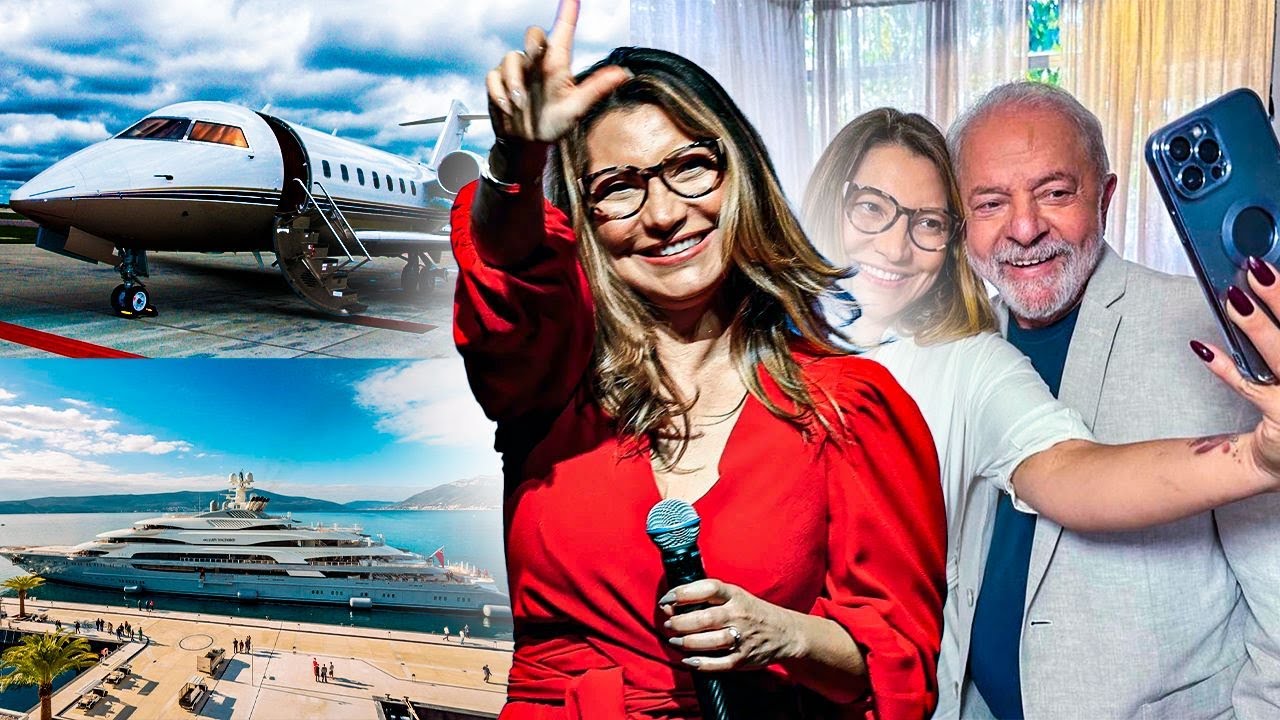 Assim é a Vida Luxuosa de Janja atualmente, primeira-dama esposa do Lula
