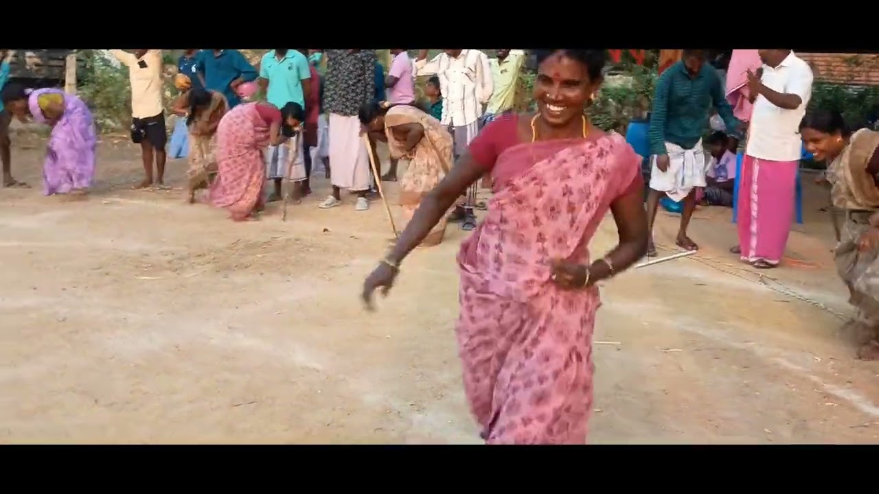 கம்பு சுற்றுதல் போட்டி பொங்கல்♥️#kavithakumar#shortvideo 