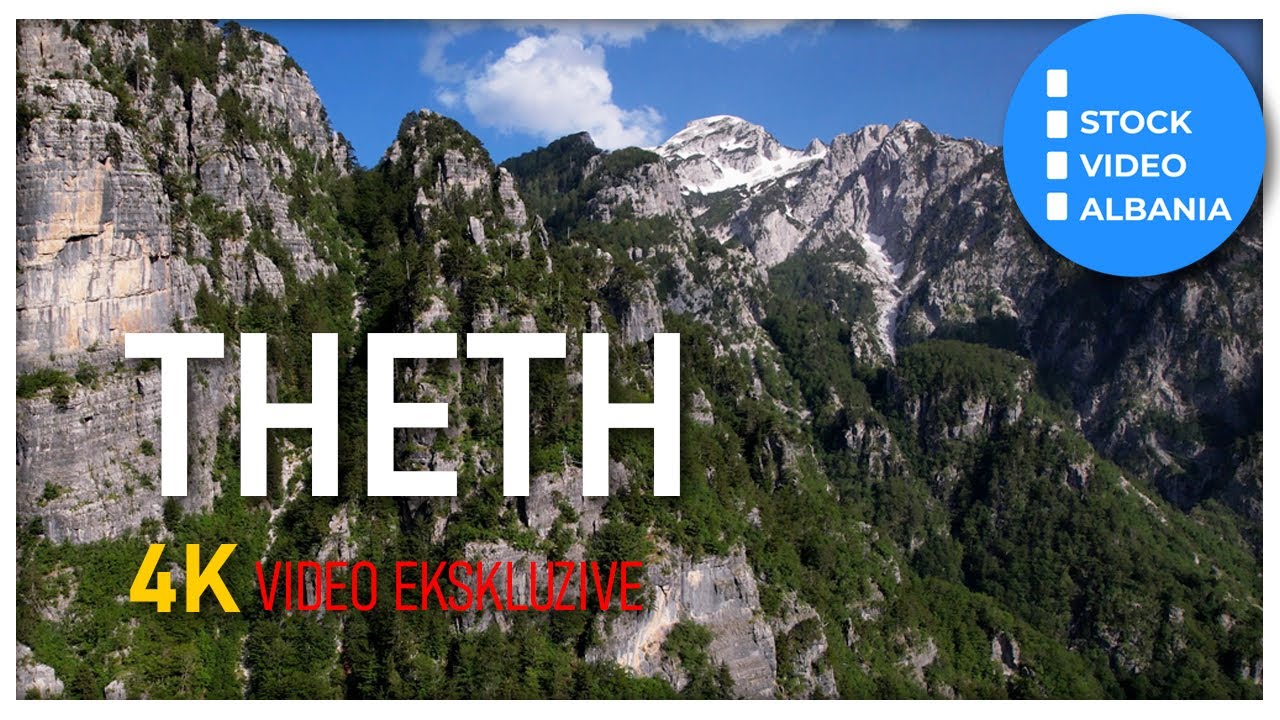 THETH - Lugina, ujëvara - #Albania 4K