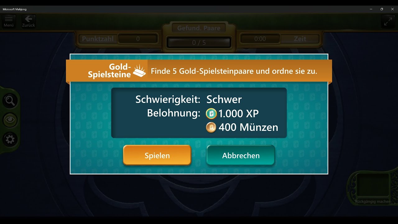 Microsoft Mahjong, Golden Tiles Hard, February 9, 2026, Daily Challenges