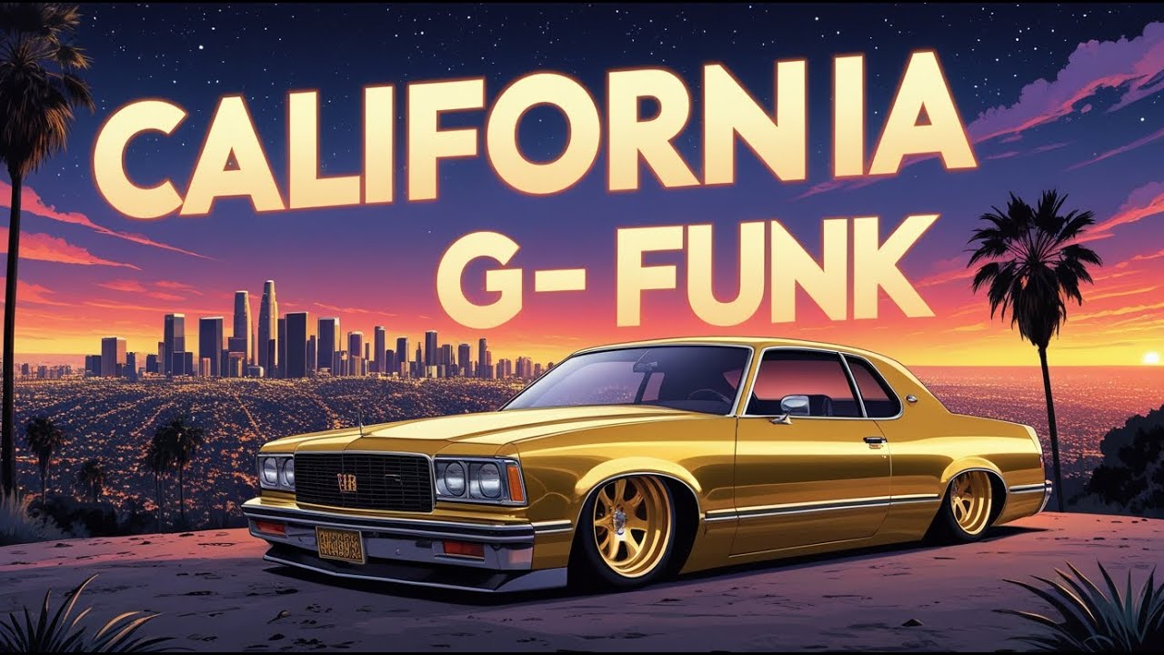 California West Coast G-Funk Mix 🌴 Old School Hip Hop Chill Ride