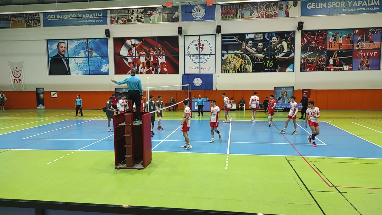 TVF : 3 -ZİRAAT BANKASI : 1 ( YILDIZ ERKEKLER SÜPER LİGİ MÜCADELESİ )