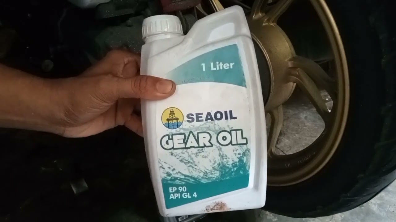 keeway icon, gear oil change
