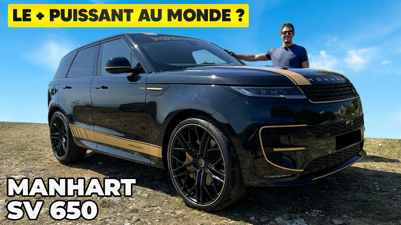 Essai Manhart SV 650 – Le Range Rover Sport le + PUISSANT au monde !