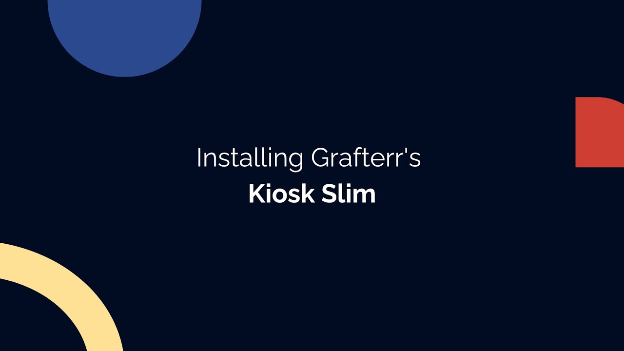 Unboxing and setting up Grafterr Kiosk Slim | Grafterr Hospitality