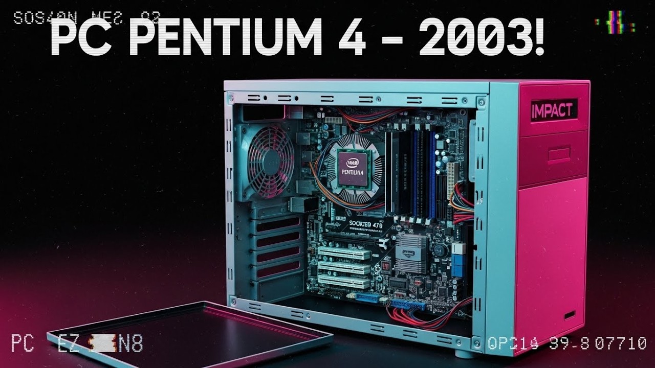 Montando um PC Pentium Socket 478 (2003) – Retro Build Completa Passo a Passo