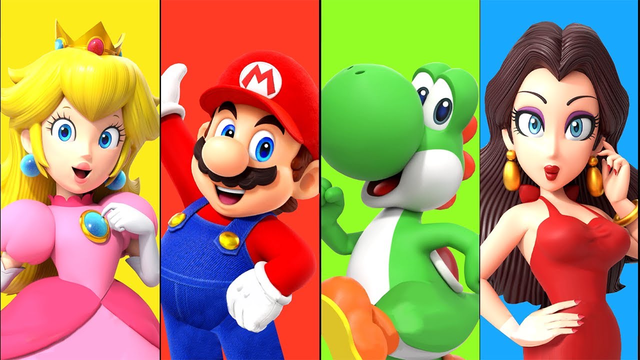 Super Mario Party Jamboree Minigames - Mario Vs Pauline Vs Yoshi Vs Luigi (Master Difficulty)