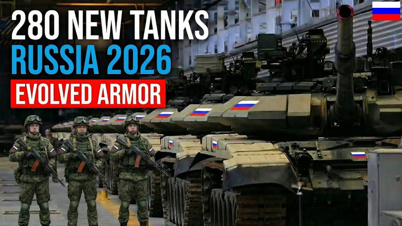 Russia Accelerates Tank Deliveries with New Battlefield Upgrades for Ground Forces