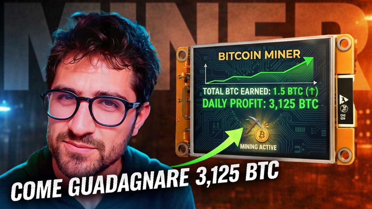 COME GUADAGNARE 3,125 BITCOIN! (forse)
