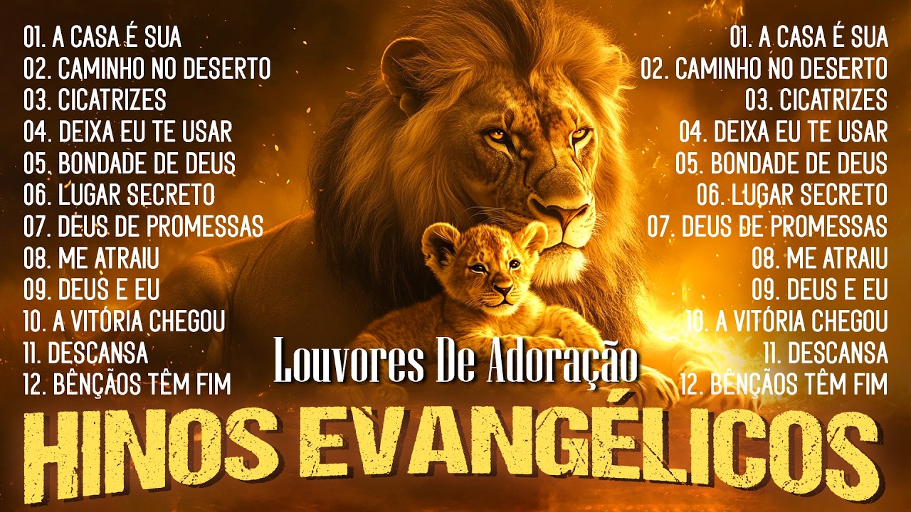 Hinos Evang&eacute;licos, Top M&uacute;sicas Gospel 2026, Melhores Louvores De Adora&ccedil;&atilde;o, Deus Aben&ccedil;oe E Guarde