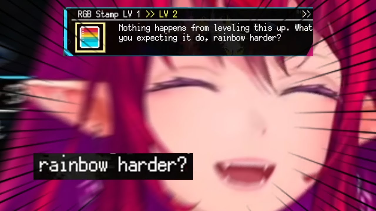 [ENG SUB/Hololive] IRyS can't stop laughing from rainbowing harder