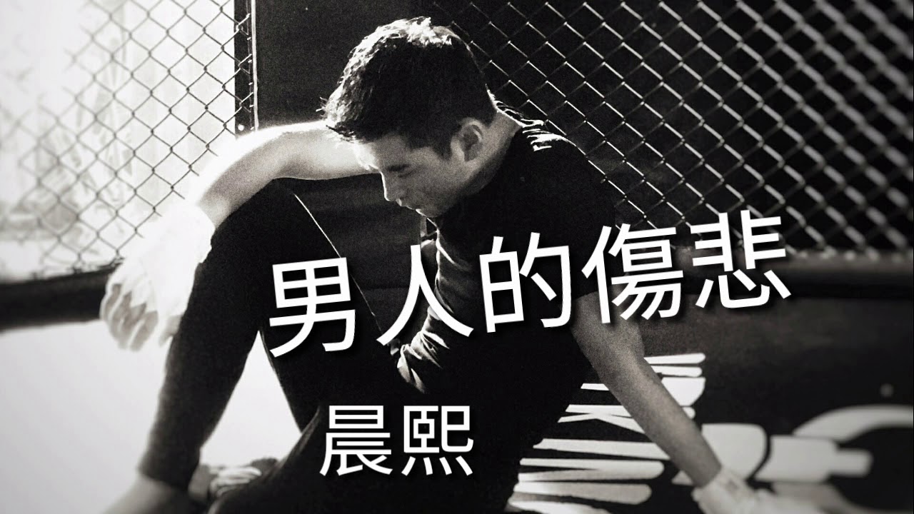 《 男人的傷悲 》演唱 : 晨熙  (唱出了多少男人的心声  女人也听听吧!)