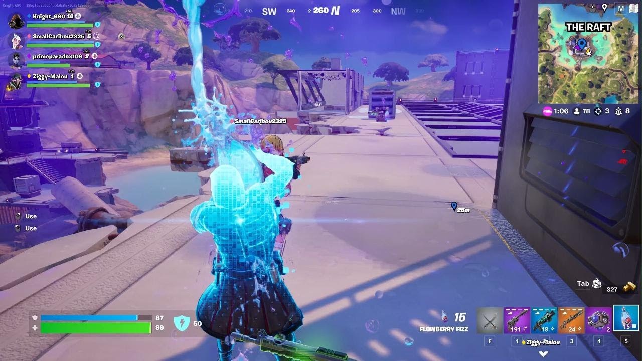 Fortnite PS5 C5S4 Gameplay Squad Zero Build Victory Royal 2024 08 17
