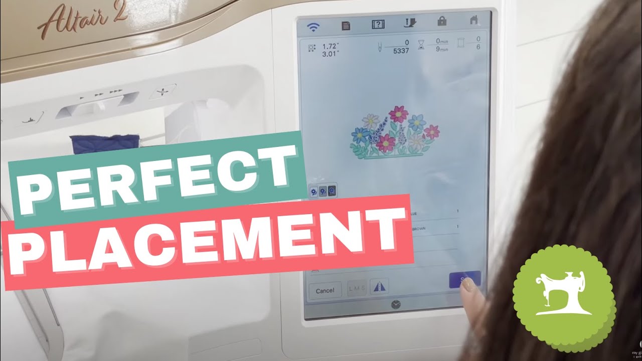 Achieving Perfect Placement on Your Embroidery Machine Using IQ Intuition Positioning App