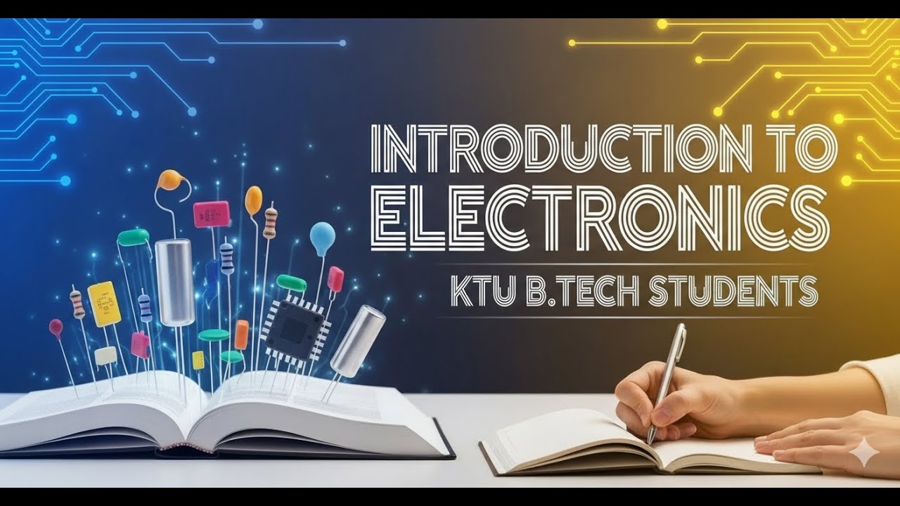 Introduction to Electronics || KTU 2024 scheme|| 1st year #btech #ktubtech #electronics