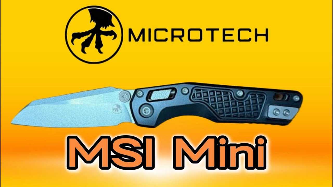 Microtech MSI Mini is perfect! #microtech #madeinusa #newknife #msimini #knifeunboxing #edcknife 