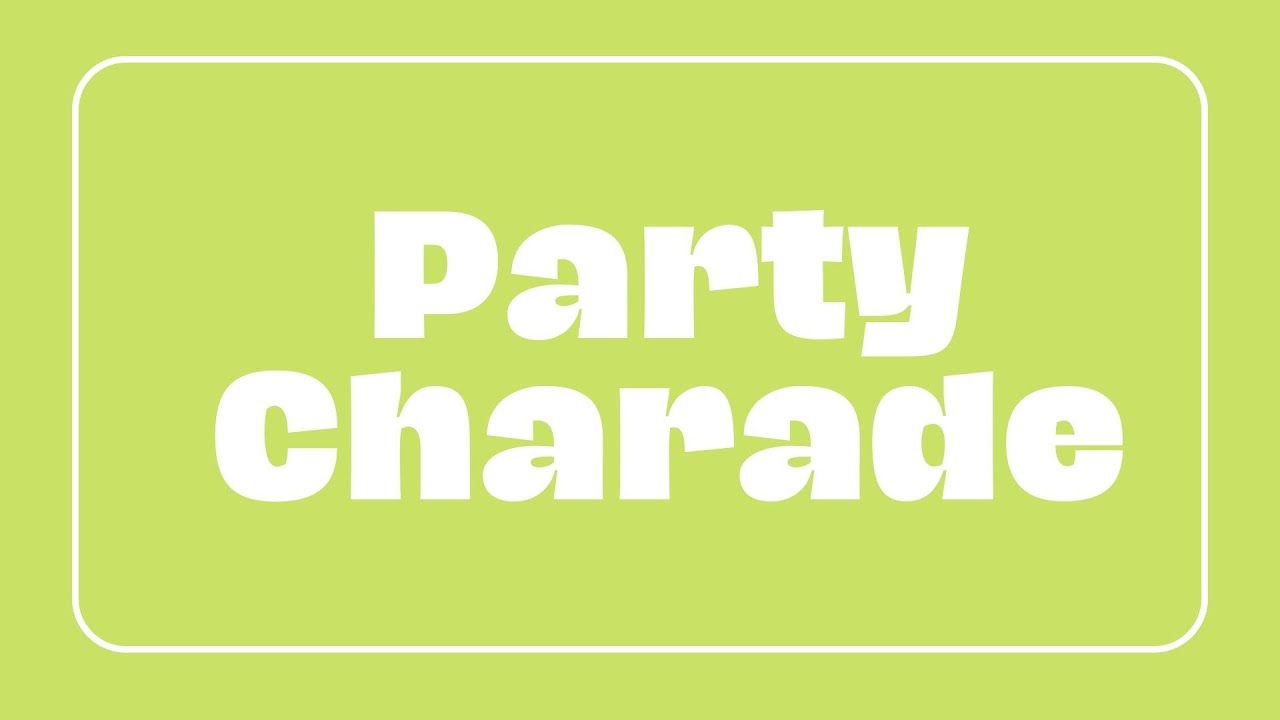 Party Charades For Hard Act Out Edition | 20 Seconds Per Card | Interactive Play