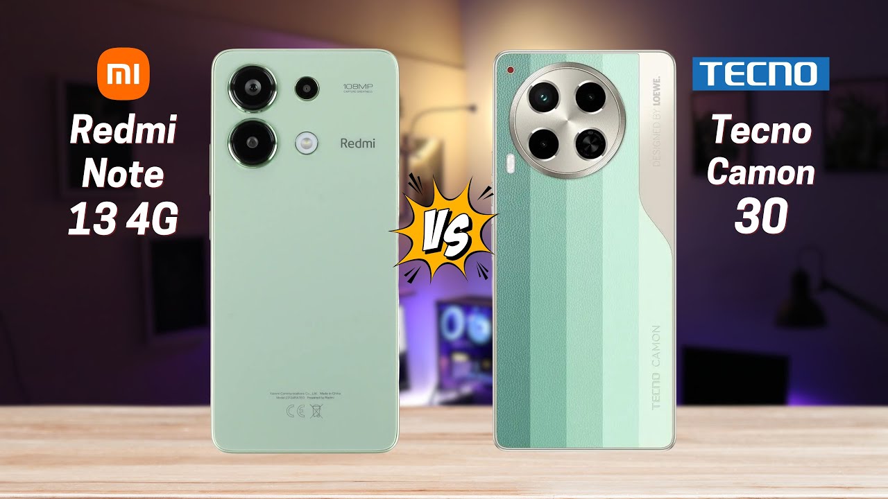 Redmi Note 13 4G vs Tecno Camon 30