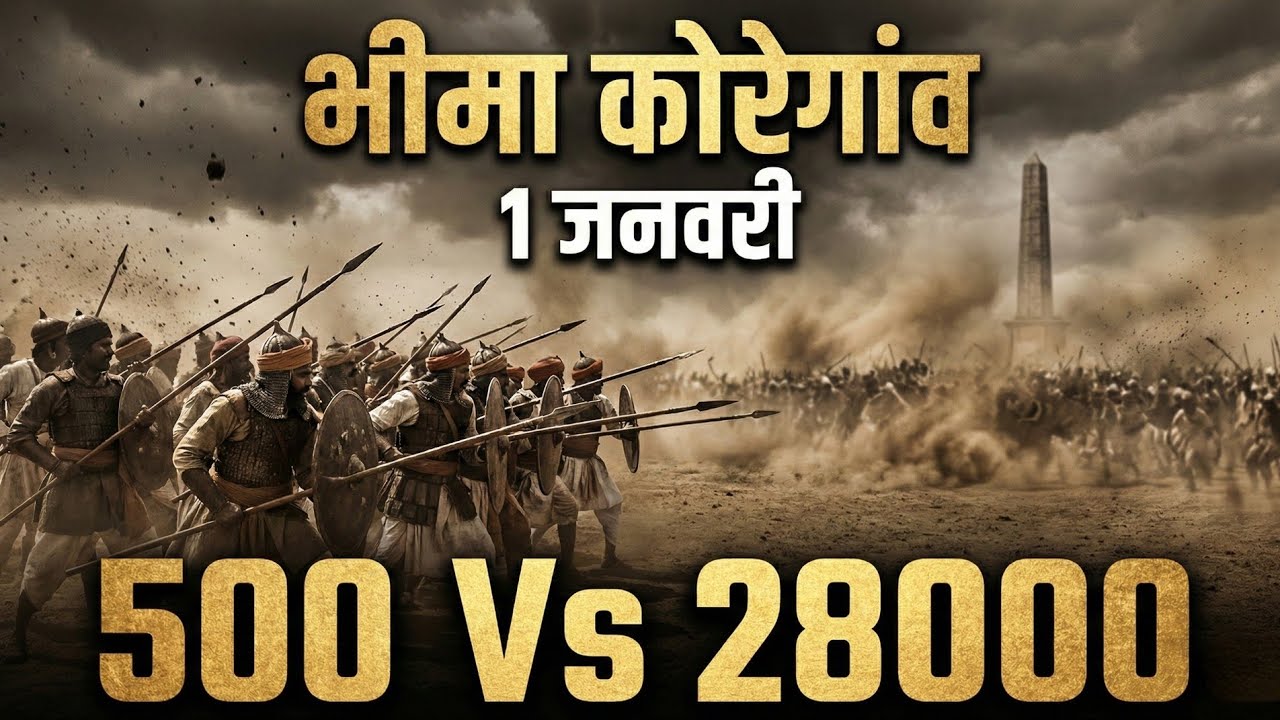 1 जनवरी 1818: भीमा कोरेगांव युद्ध का असली सच | Battle of Bhima Koregaon