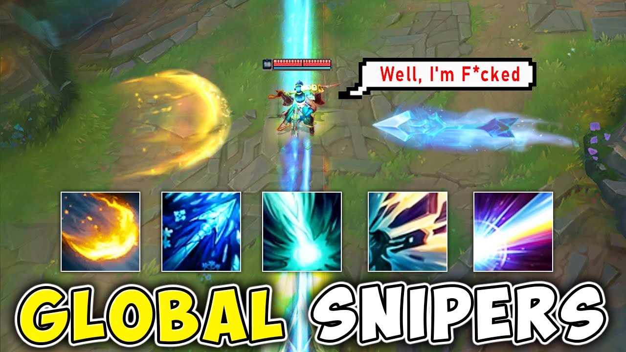 WE PLAYED A TEAM OF GLOBAL ULTS AND SNIPED THE ENEMIES FROM ACROSS THE MAP