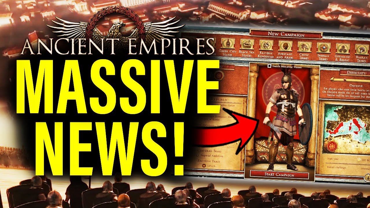 CLASSICAL EMPIRES: Моддеры делают то, что должно было быть в ROME 2