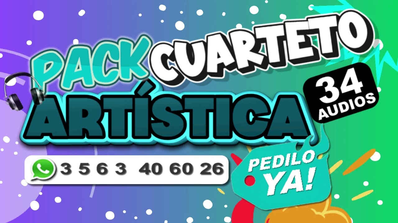 DEMO ARTISTICA CUARTETO - Para Radio o Programas