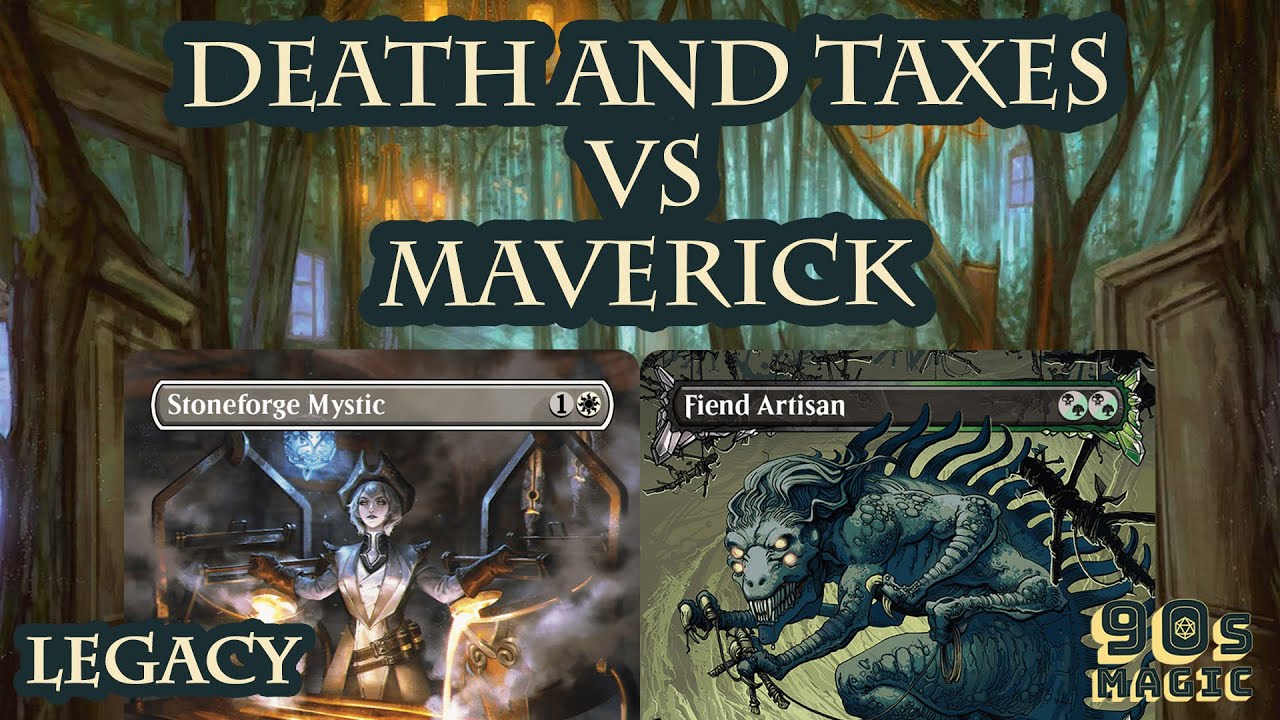 Death and Taxes vs Maverick [MTG Legacy]