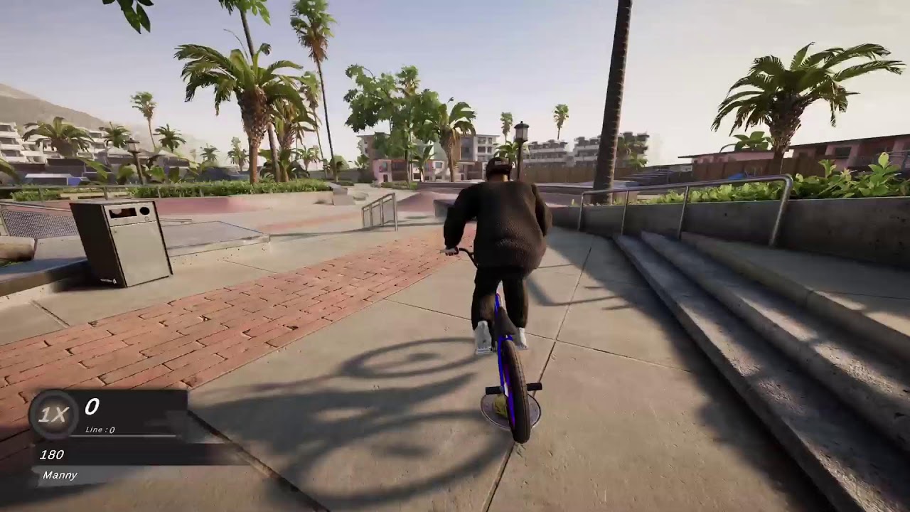 BMX STREETS ON PS5!! LEARNING
