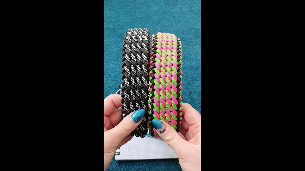 [Anleitung / Deutsch / Paracord] Sugarcandy Quartett ohne Rand