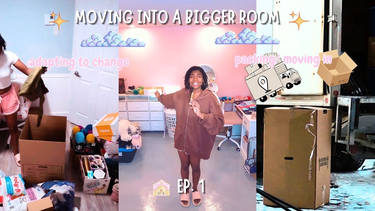 Moving vlog ep.1➡️packing a lot, learning to adapt, an artist pov📦✨