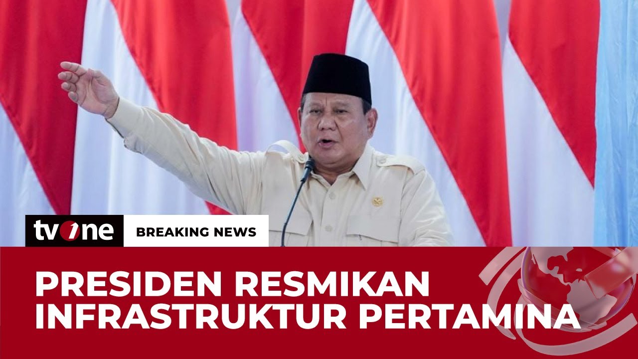 [BREAKING NEWS] Presiden Prabowo Resmikan Infrastruktur Terintegrasi Pertamina di Balikpapan | tvOne
