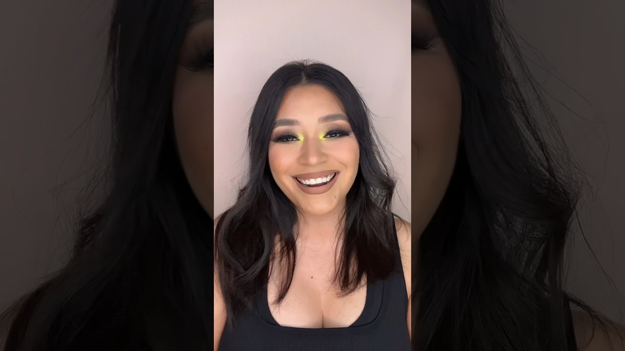 Maquillaje neon ⭐️💫 #neonmakeup #makeuplook #summervibes #summer #makeultutorials