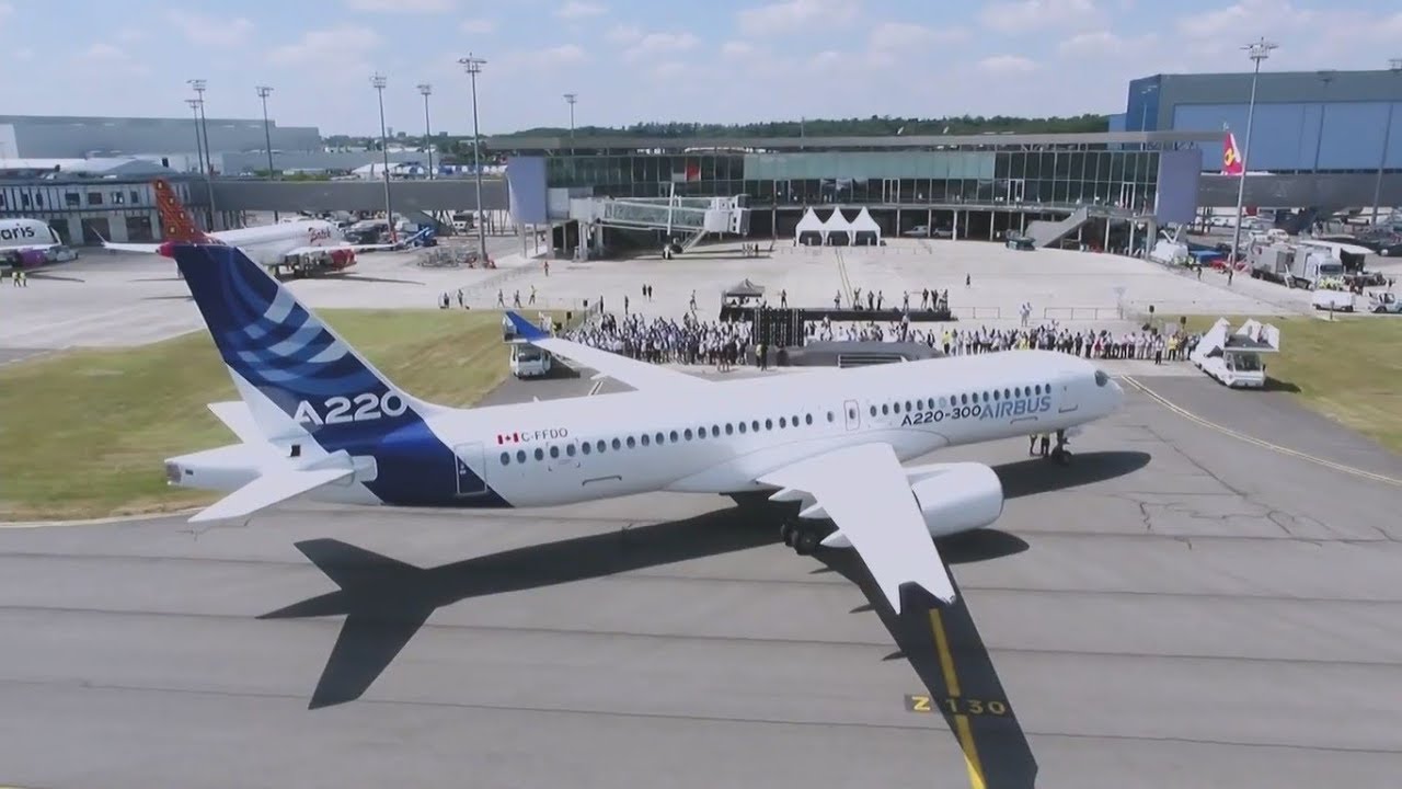 Airbus revela su nuevo avión: Airbus A220-300
