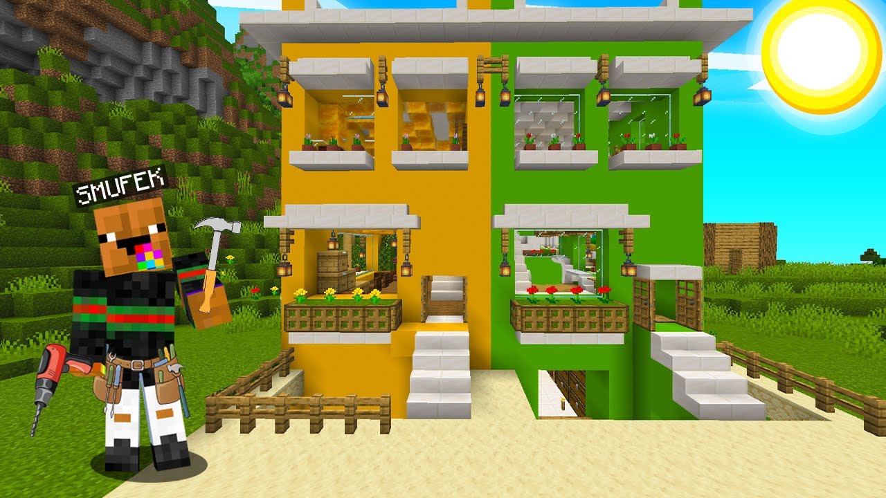 ZBUDOWAŁEM DOMEK PALIONA w Minecraft!