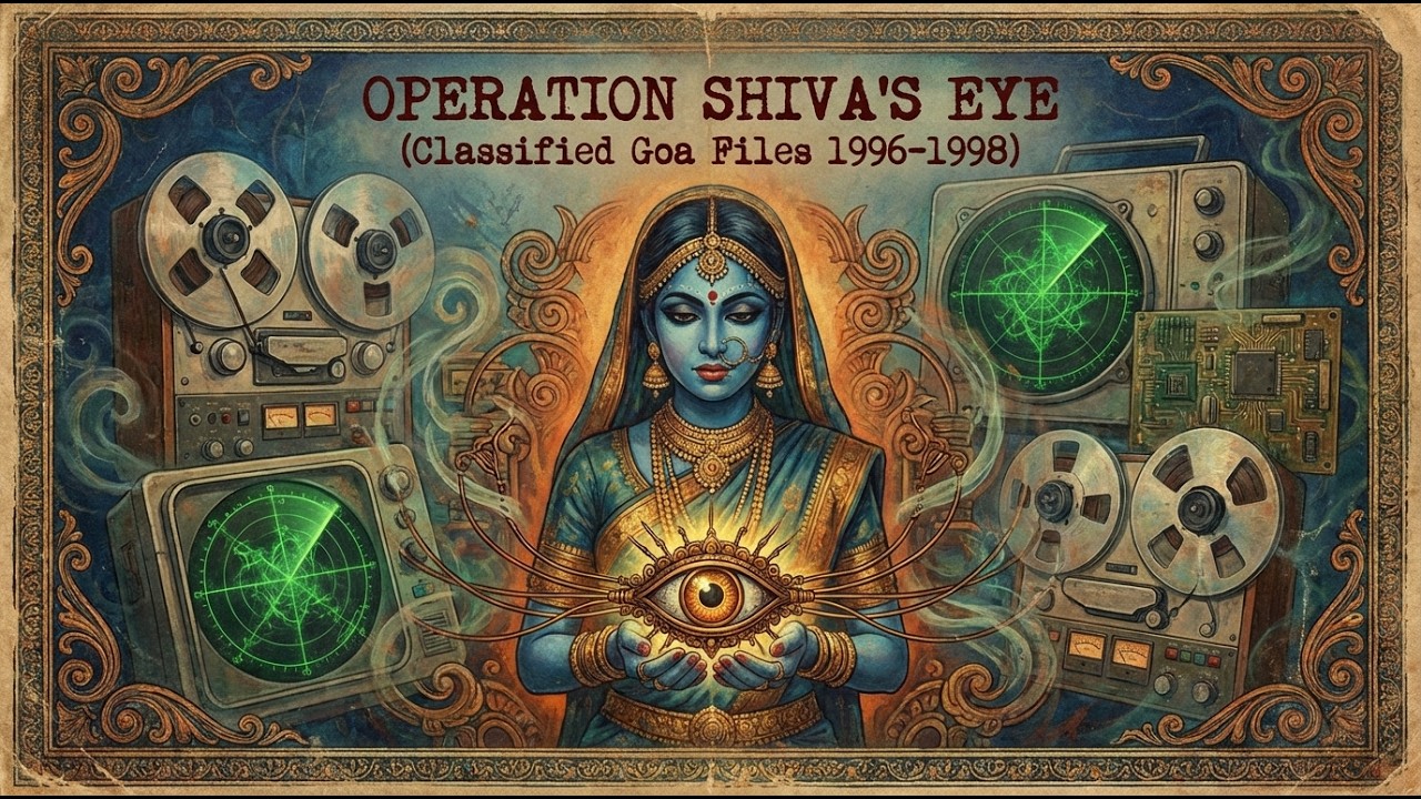OPERATION: SHIVA'S EYE | Vintage 90s Goa Trance & Spytrance Mix (1996-1998) 🕉️🕵️‍♂️