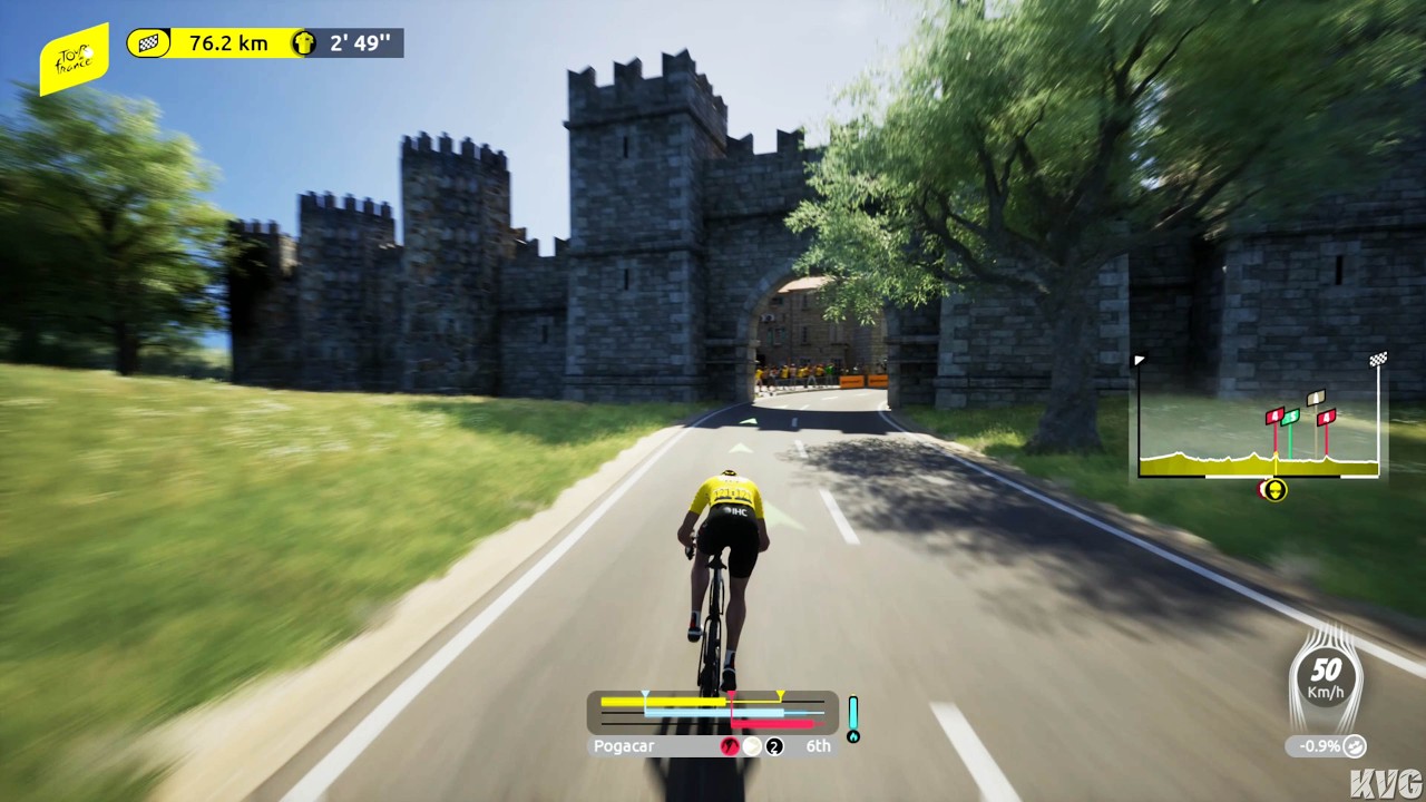 Tour de France 2026 &mdash; Перигё &mdash; Бержерак &mdash; Геймплей (ПК UHD) [4K60FPS]