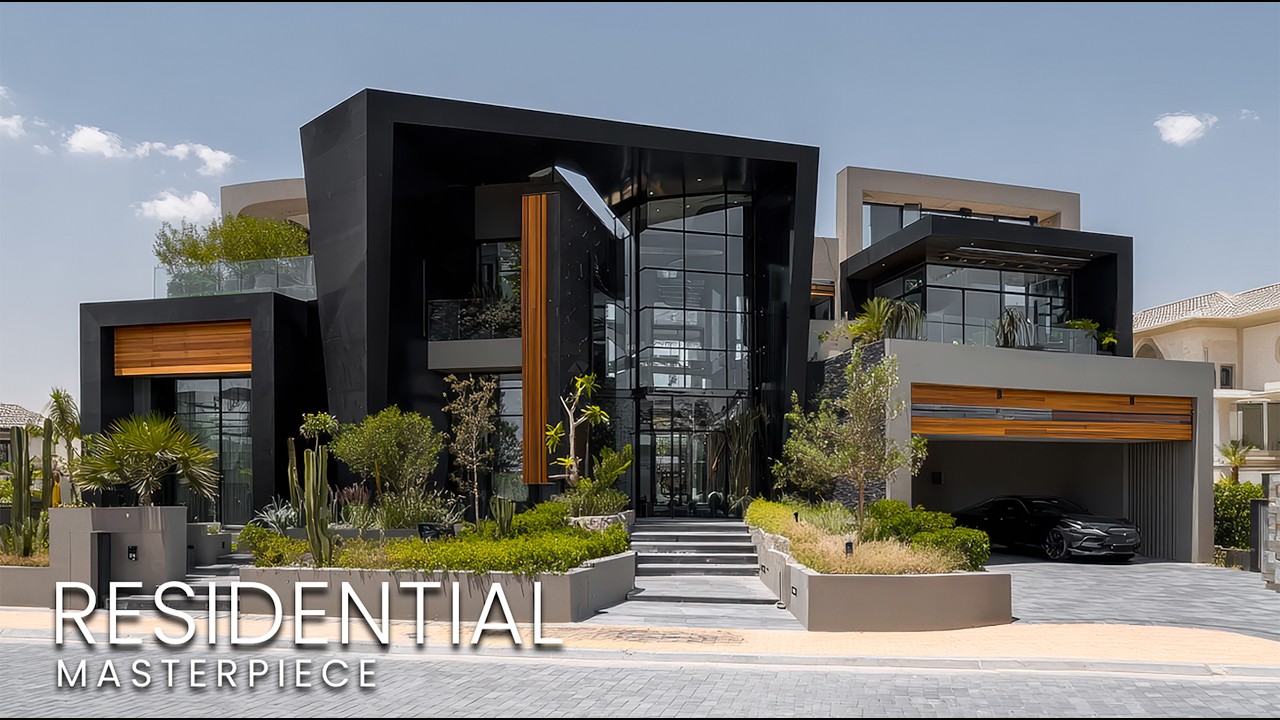 This Vibrant Black-Accented Mansion Was Designed to Feel Different