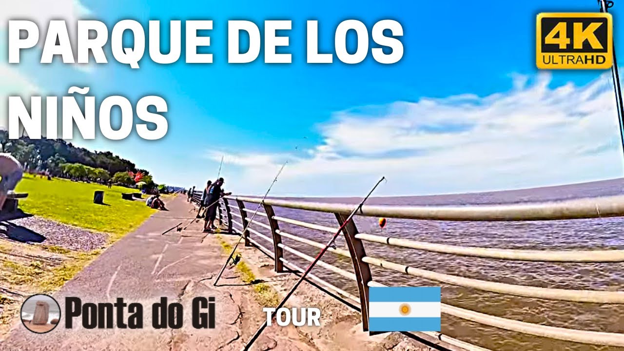 COSTA RIO DE LA PLATA en 4K [PARQUE DE LOS NiÑOS 2026] CIUDAD DE BUENOS AIRES - ARGENTINA #tour 