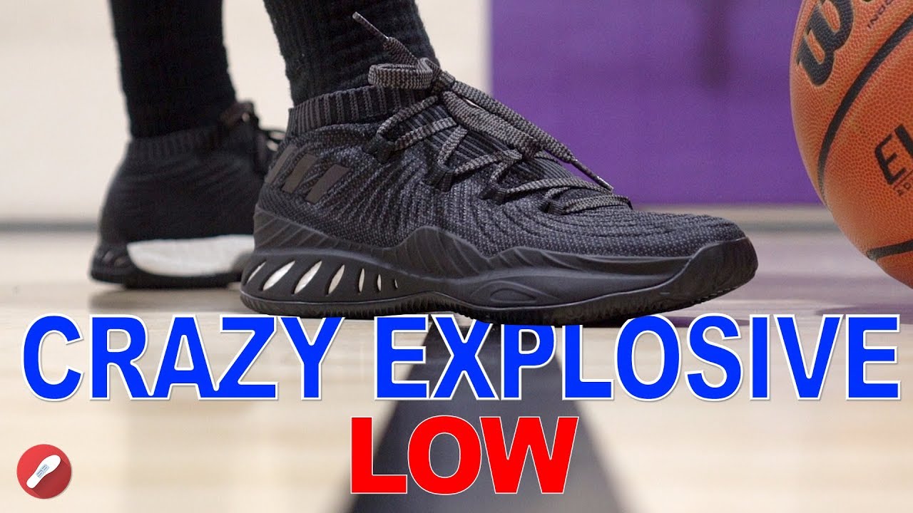 Adidas Crazy Explosive 2017 Primeknit Low Performance Review! + High Comparison!