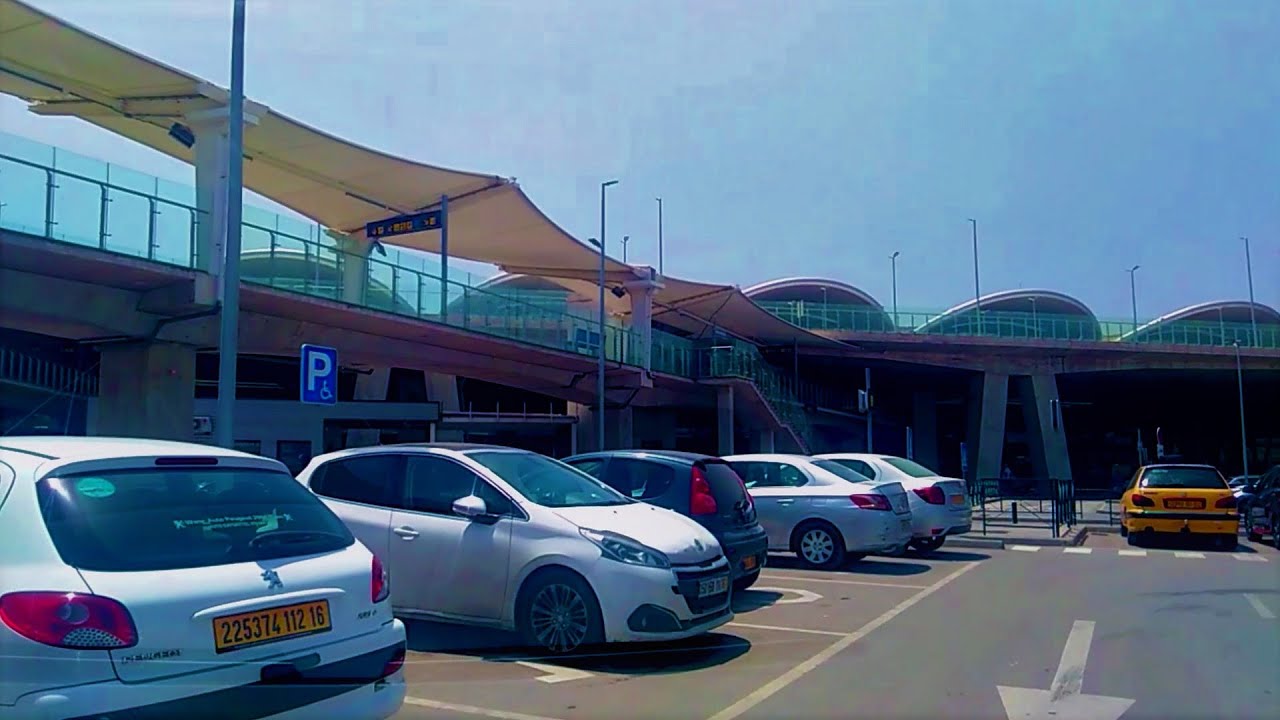 تابعو معي جولة ممتعة اليوم الى مطار هواري بومدين الجديد👈GOING TO ALGIERS AIRPORT