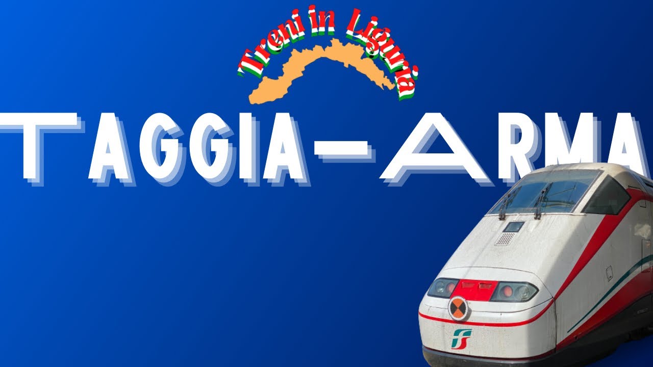 treni alla stazione di Taggia-Arma [Treni in Liguria ep.1]