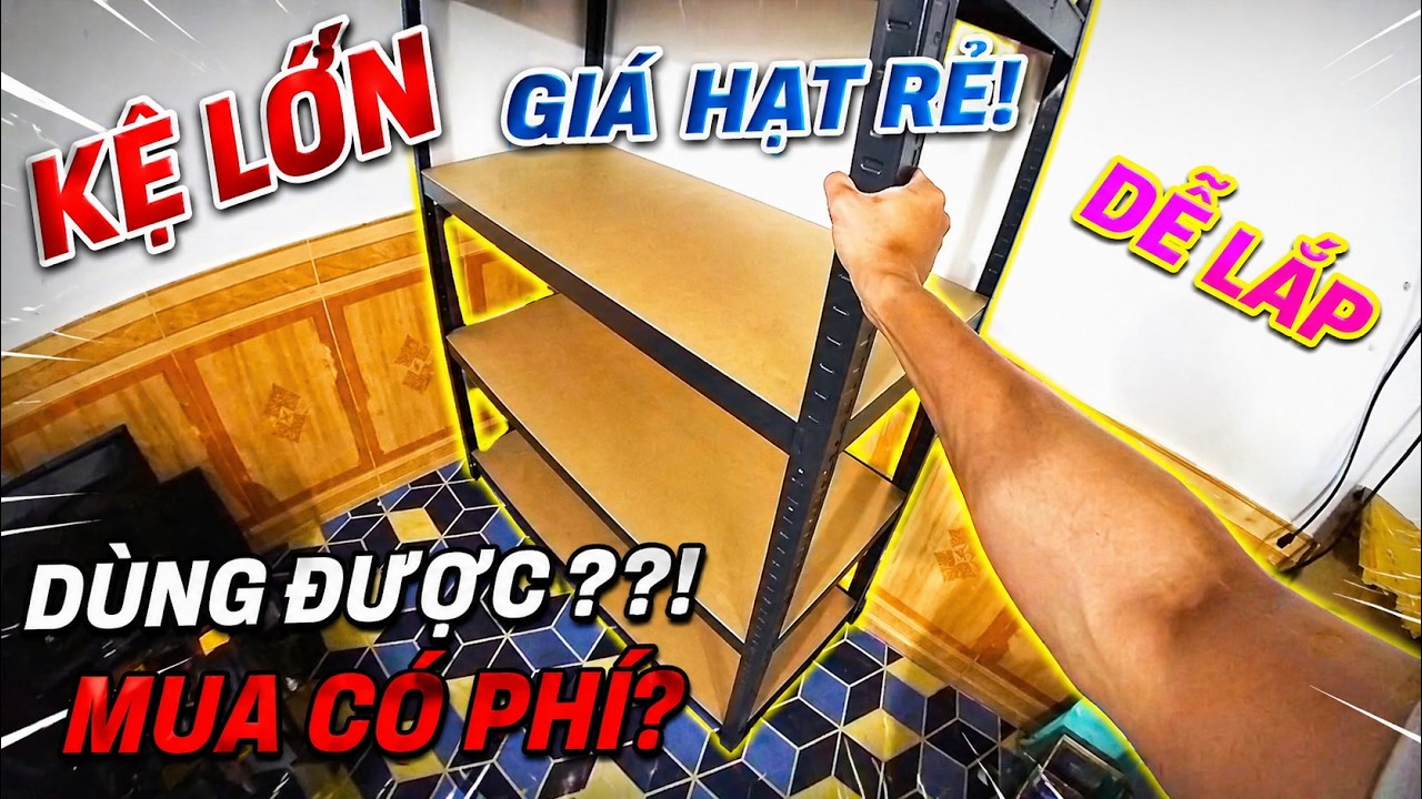 [REVIEW] Lắp đặt và đánh giá sản phẩm kệ chữ V gài BALI