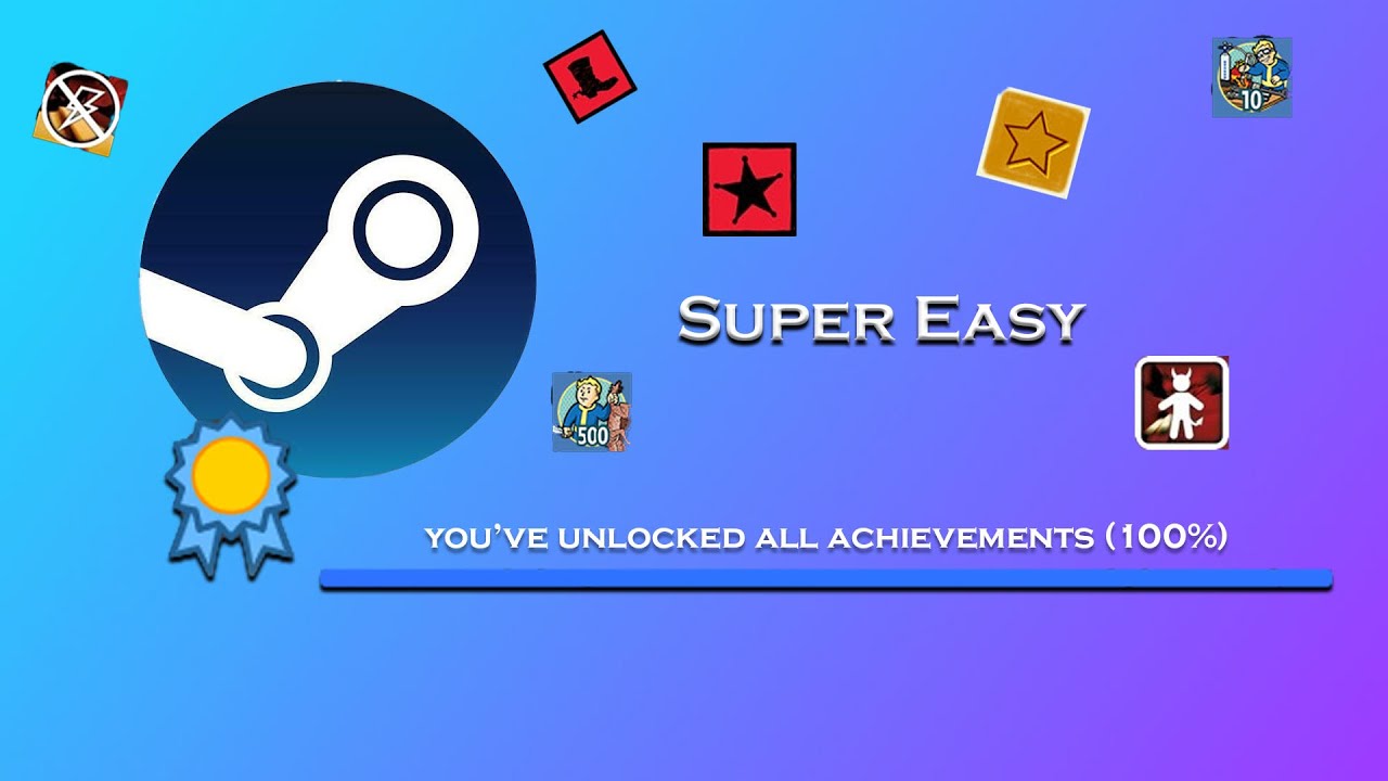 5 Super Easy Games To 100% on Steam