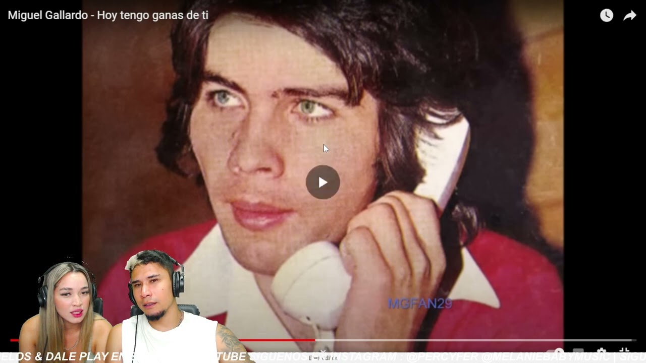 Hoy tengo ganas de ti - Miguel Gallardo || REACCIÓN