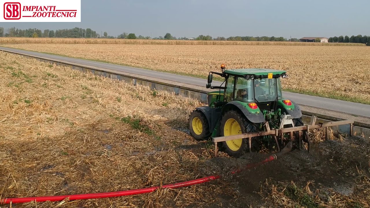 SB sistema ombelicale distribuzione refluo liquame, interramento liquame spaglio
