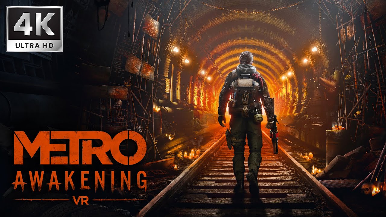 VR СТРИМ НА ПК ➤ METRO AWAKENING VR ➤ 4K/60fps ➤ Прохождение 1