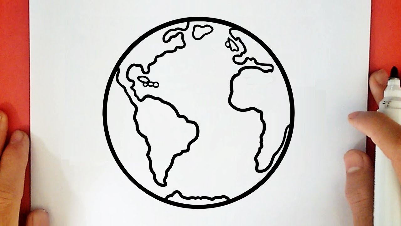 COMMENT DESSINER LA PLANÈTE TERRE
