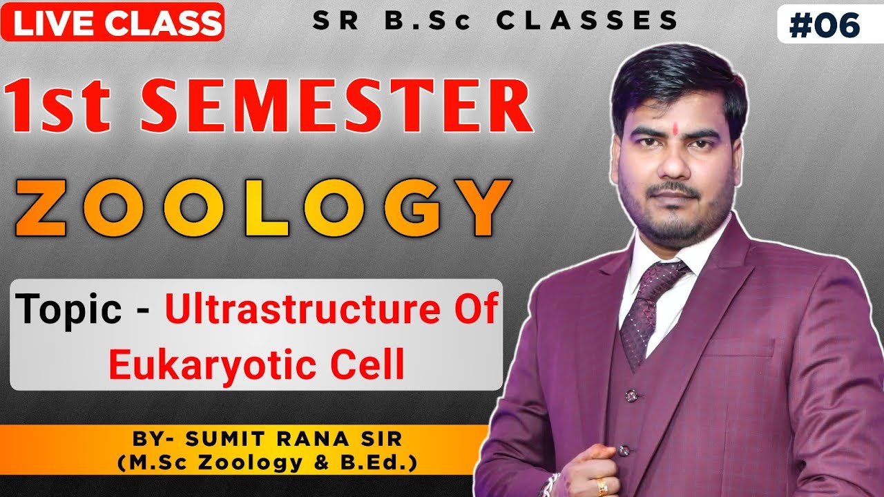 Ultrastructure Of Eukaryotic Cell || Zoology - 1st Semester || Sumit Rana Sir